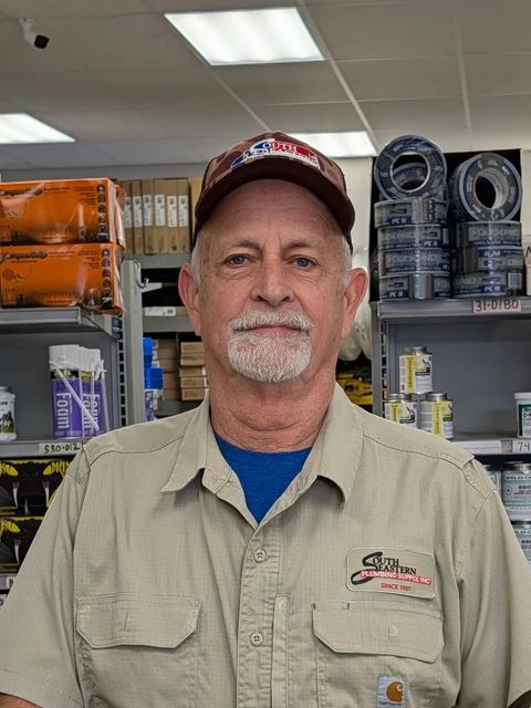 Ricky at the parts counter